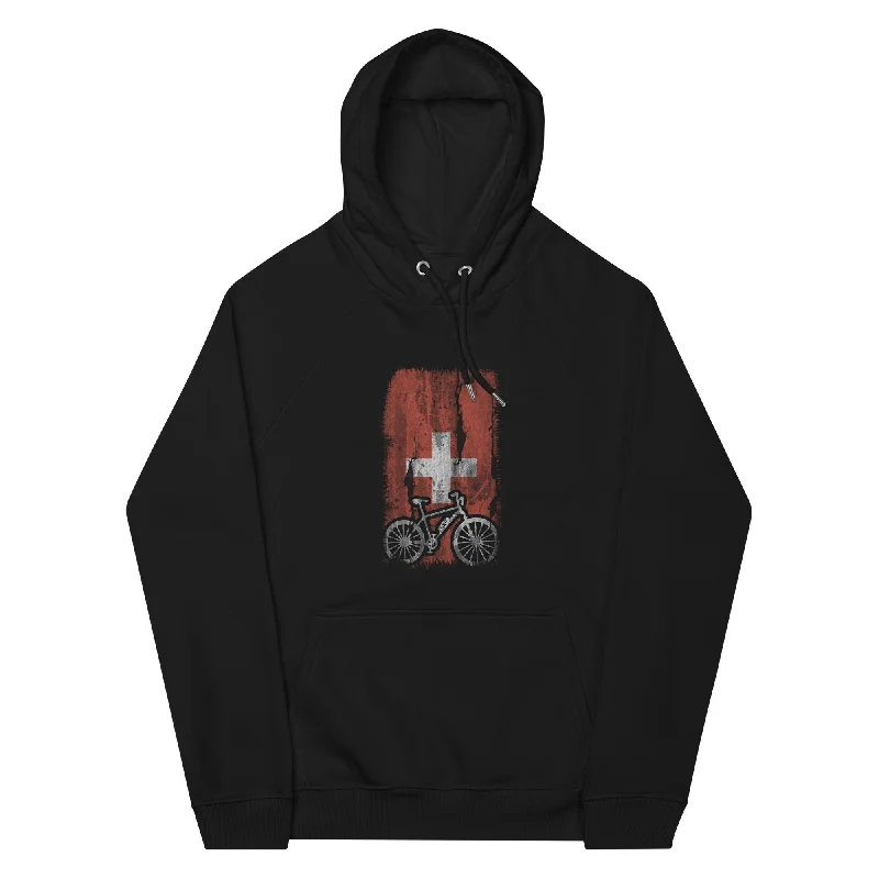 Crazy Deals Schweizer Flagge und Ebike - Unisex Premium Organic Hoodie