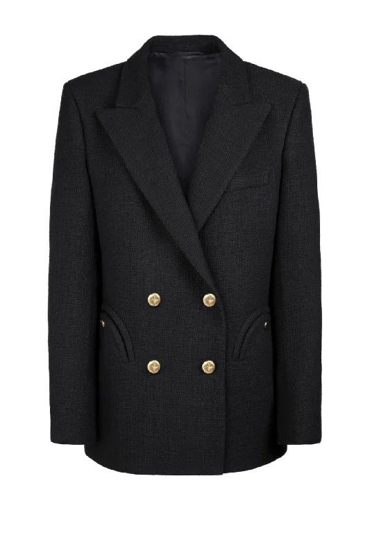 Price Cut Blazé Milano Missy Everynight Blazer - Black