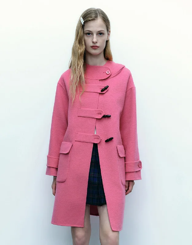 Early Access Straight Longline Woolen Coat