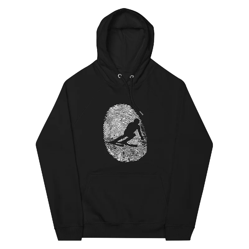 Members Only Thumb Print - Skifahren - Unisex Premium Organic Hoodie