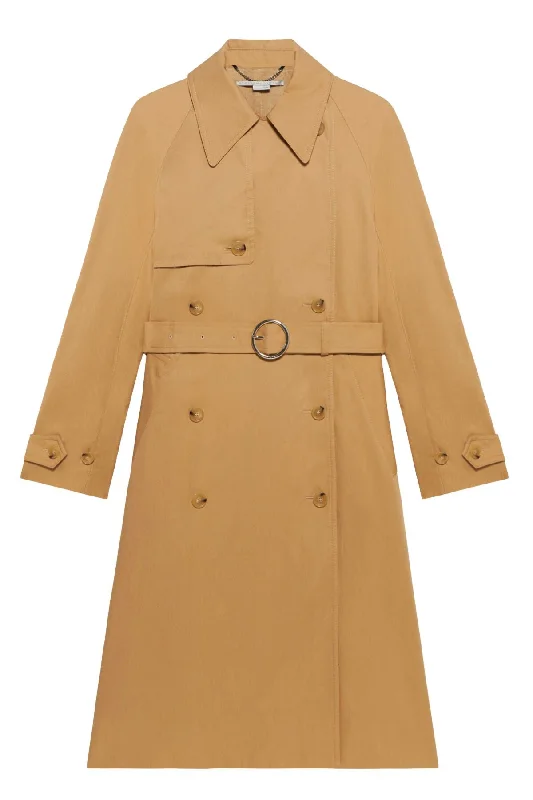 Price Meltdown Stella McCartney Double Breasted Iconic Trench - Fawn