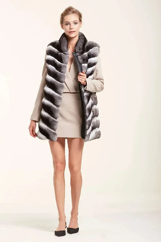 Deal Explosion Chinchilla fur vest