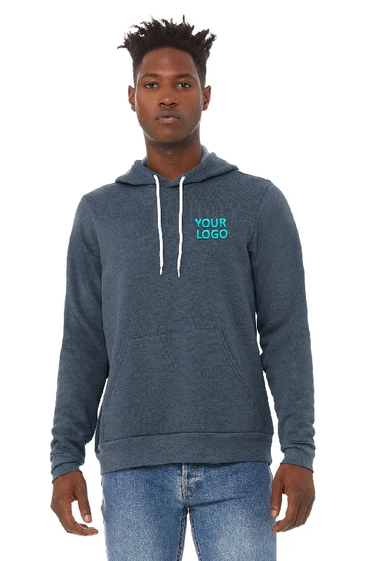 Mega Deal Bella Canvas Unisex Sponge Fleece Hoodie, Navy