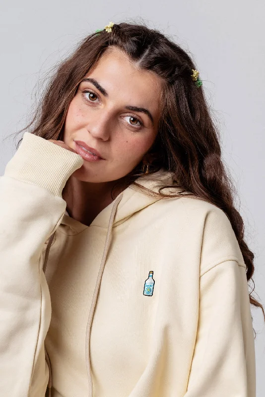 Limited Edition GIN SUL | Bestickter Bio-Baumwoll Frauen Hoodie