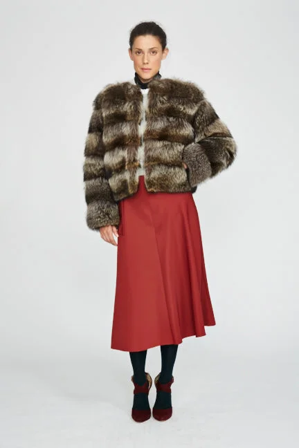Quick Sale Jianna Raccoon Fur Jacket