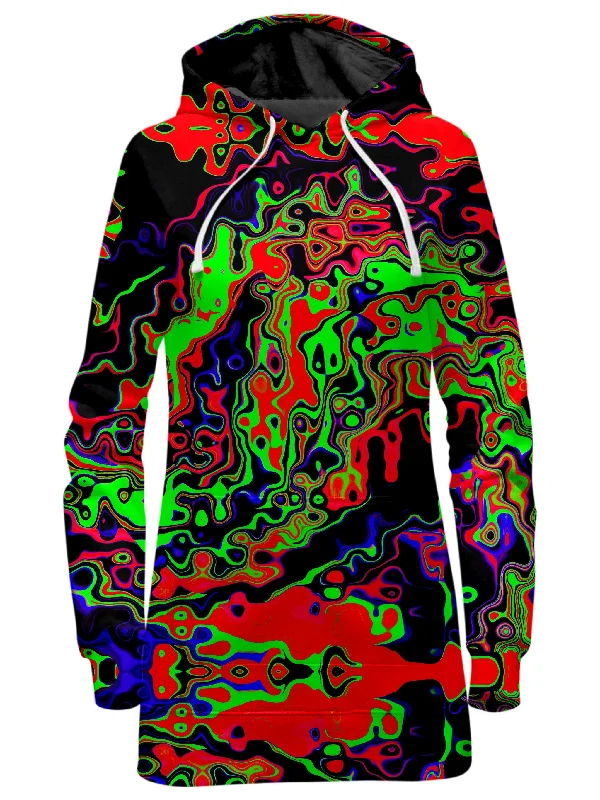 Act Fast Toxic Waste Hoodie Dress