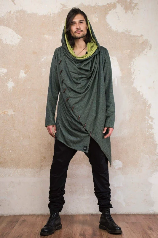 Discount Days KENOBI Sage Green - Jedi Style Hoodie for Men