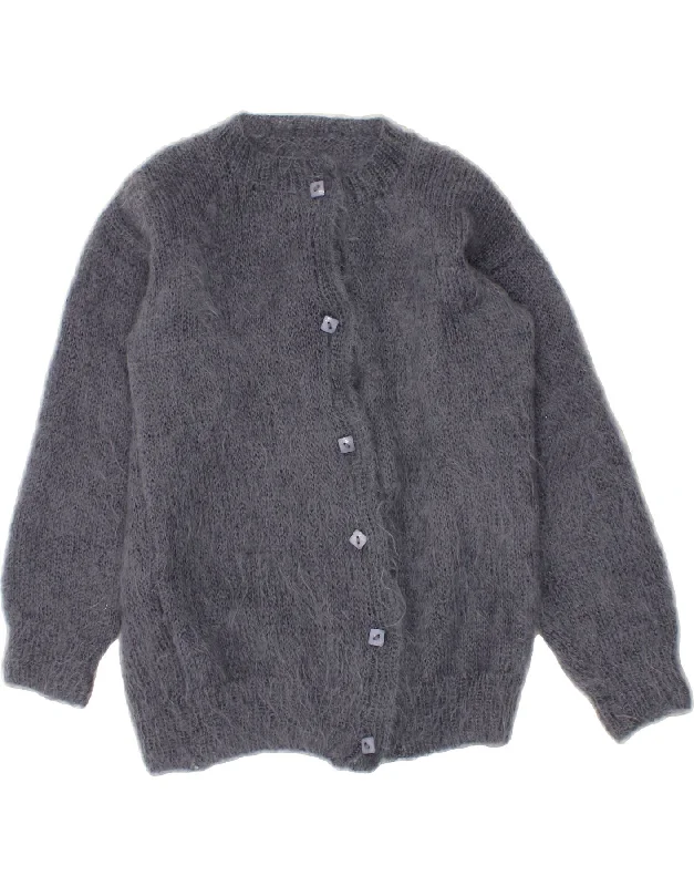 Exclusive Savings VINTAGE Womens Cardigan Sweater UK 14 Large Grey