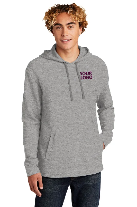 Limited Quantity Next Level Unisex PCH Fleece Customized Hoodies, Heather Gray