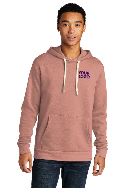 Markdowns Next Level Unisex Beach Fleece Customized Hoodies, Desert Pink