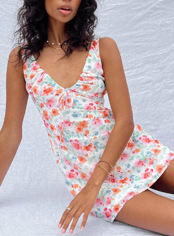 Loyalty Reward Bareena Mini Dress Multi