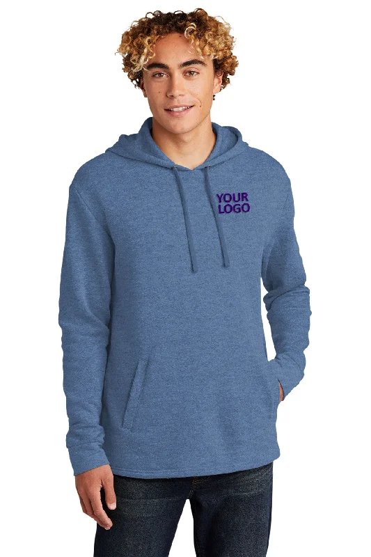 Price Drop Next Level Unisex PCH Fleece Customized Hoodies, Heather Bay Blue