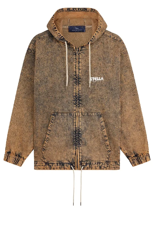 Unmissable Offer Stella McCartney x Disney Mickey Logo Denim Hoodie - Marble Peach
