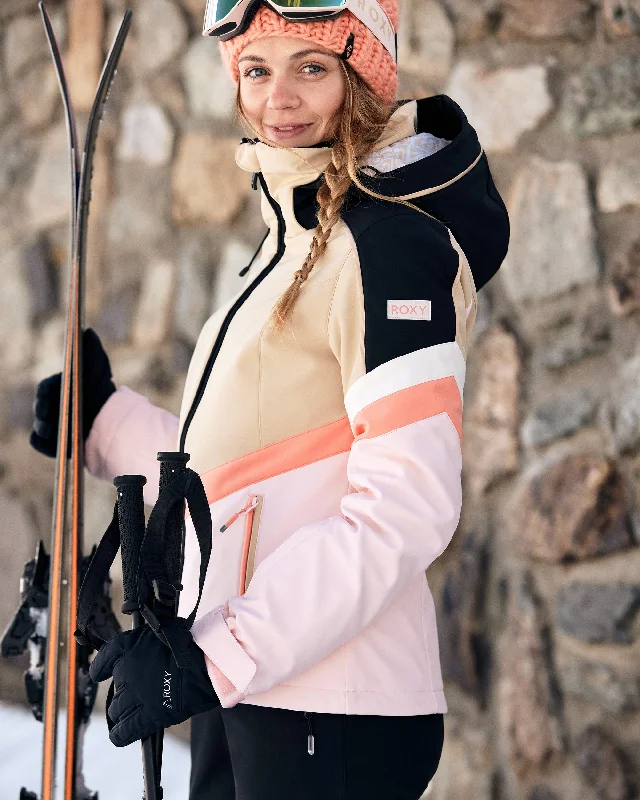 Extra Discounts Peak Chic Snow Jacket - Pebble