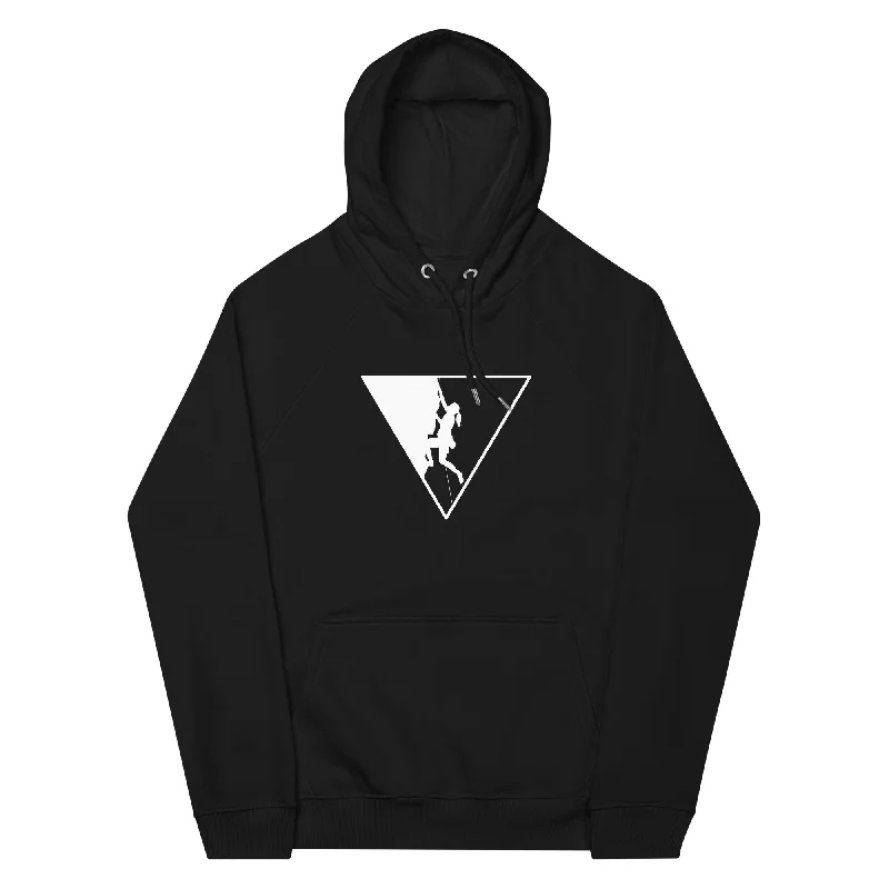 While Supplies Last Dreieck und Klettern - Unisex Premium Organic Hoodie