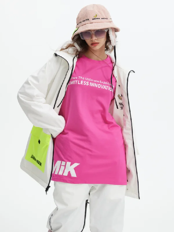 Unmissable Offer Tolasmik X Banana Hook Colorblock Collar Jacket - Women's