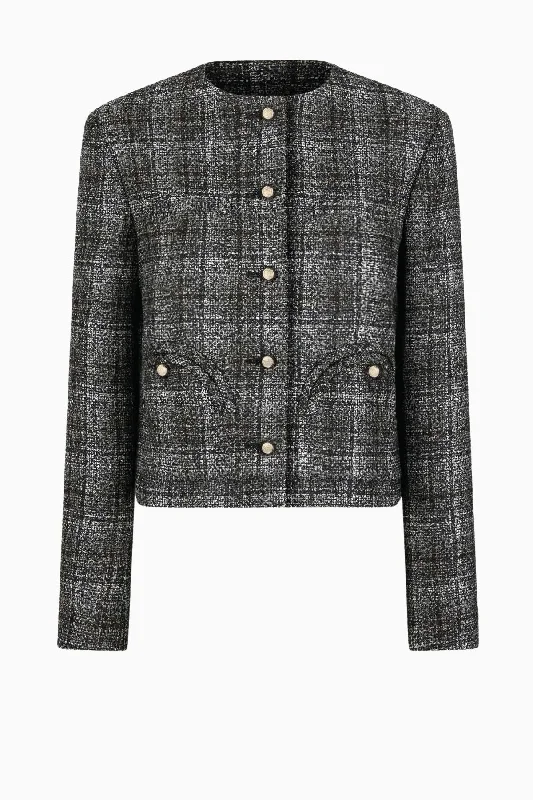Exclusive Online Offer Blazé Milano Lulua Shamo Bolero - Black/ White
