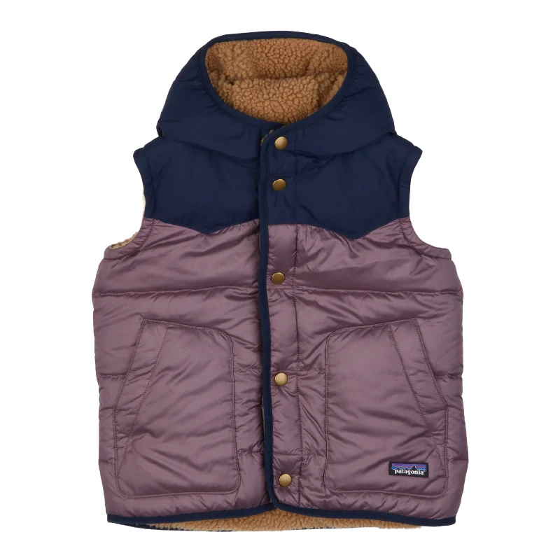 Now or Never Girls' Reversible Bivy Hoody Vest