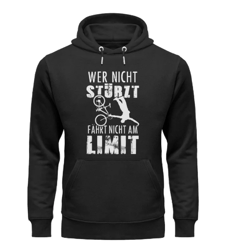 Price Meltdown Wer nicht stürzt - fährt nicht am Limit - Unisex Premium Organic Hoodie