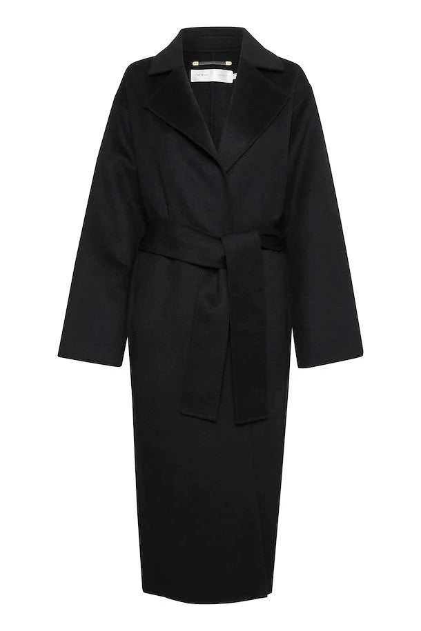 Closeout Inwear TillaIW long coat Black