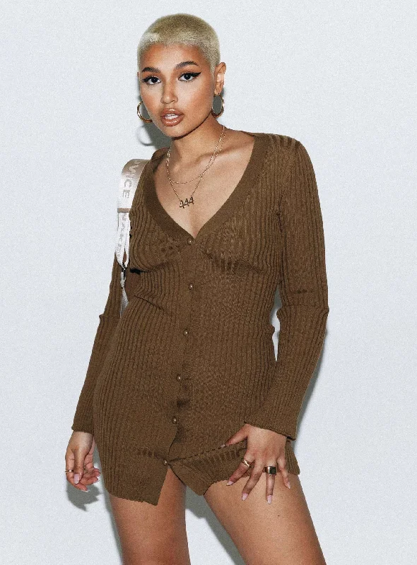 Flash Deals Arnie Mini Dress Brown
