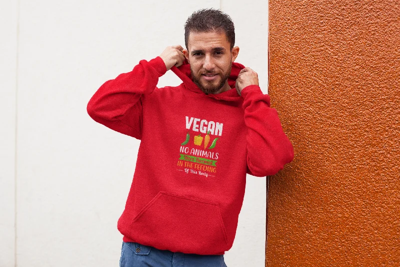 Overstock Vegan Hoodie No Animals Were Harmed In The Feeding Of This Body