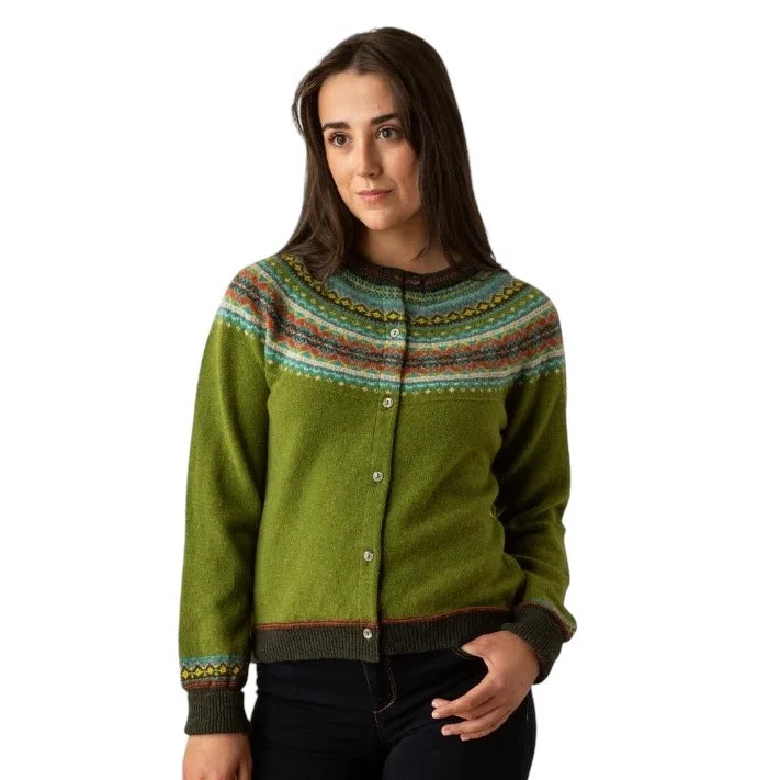 Can't Miss Alpine Short Cardigan in Moss