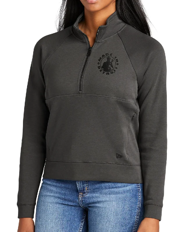 Closeout New Era MID Ladies Performance Half Zip