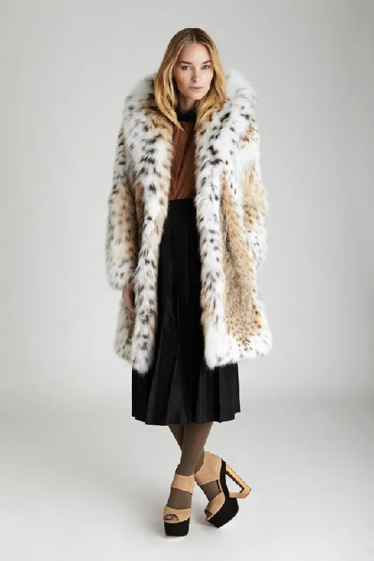 Savings Spectacular Paloma Lynx Fur Jacket