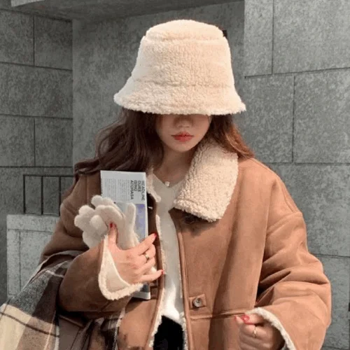 Don't Wait Nova Reversible Shearling Jacket + Hat