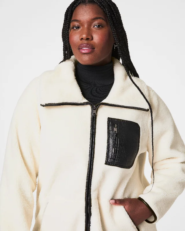 Early Access SPANX® Fleece Full Zip