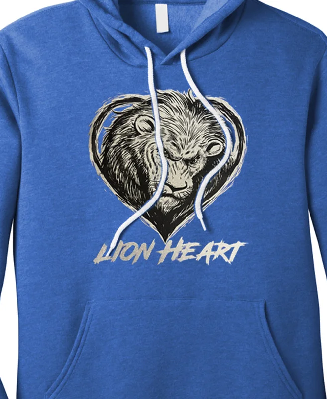 Friends and Family Sale Unisex Lion Heart Fleece