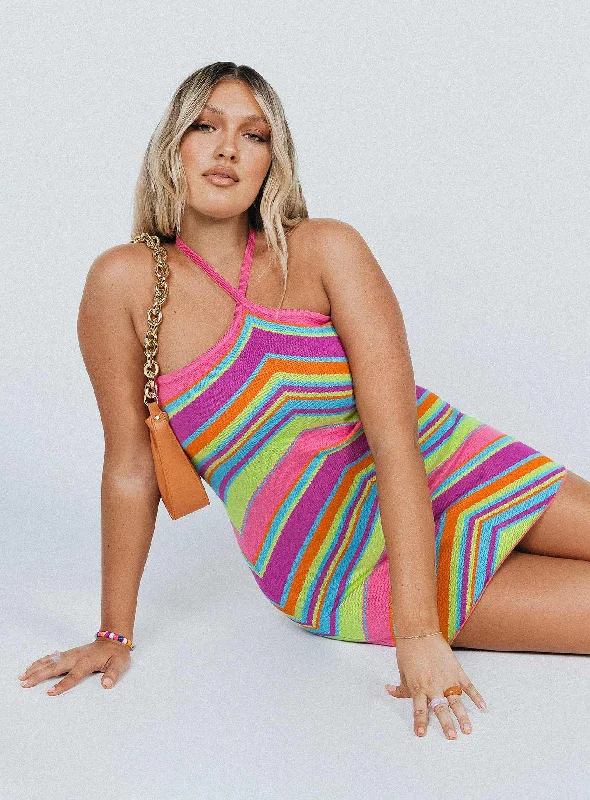 Season Finale Sale Daphne Mini Dress Stripe
