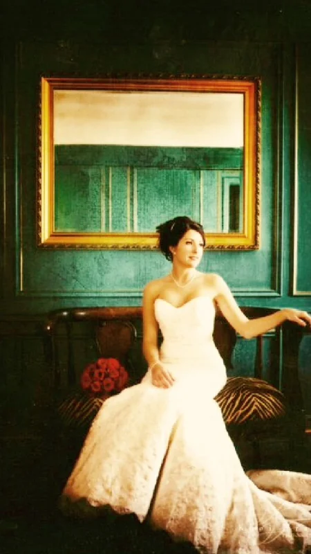 Price Reduction Oleg Cassini Mermaid Sweetheart