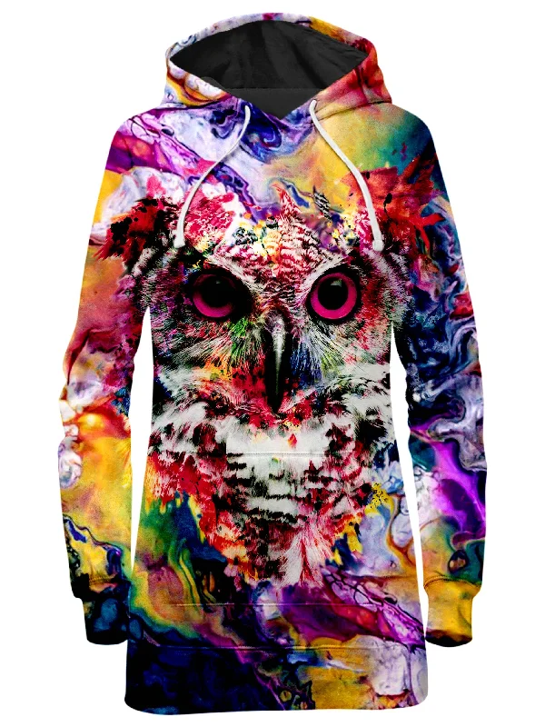 Can't Miss Owl Hoodie Dress