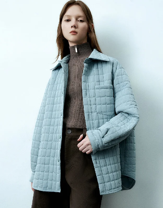 Stock Clearance Textured Down Jacket