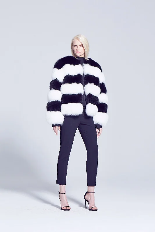 Super Sale Cece Fox Fur Jacket