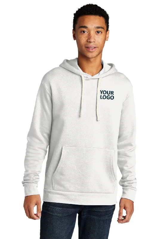 Exclusive Online Offer Next Level Unisex Beach Fleece Customized Hoodies, White