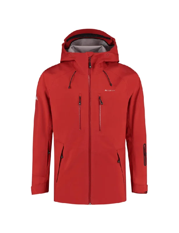 Huge Savings Mountain Hardshell Jacket Chili Red | Mens
