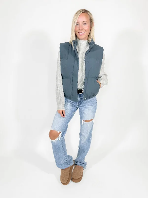 Shop and Save THREAD & SUPPLY Aspen Vest- DARK SPRUCE-FINAL SALE *L*