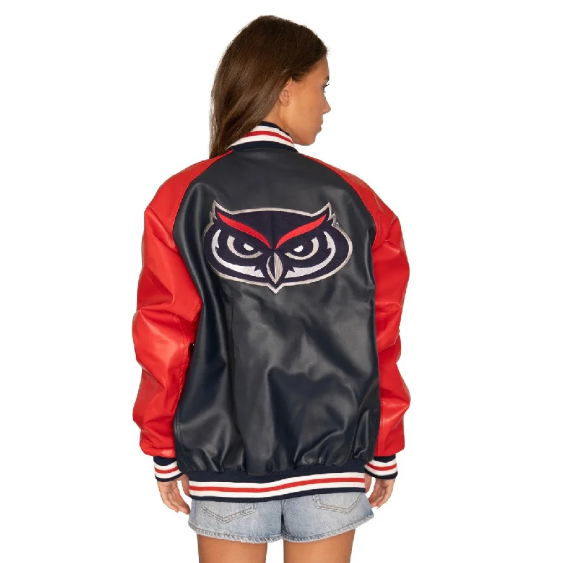 Daily Deals Florida Atlantic Owls Varsity Letterman Jacket