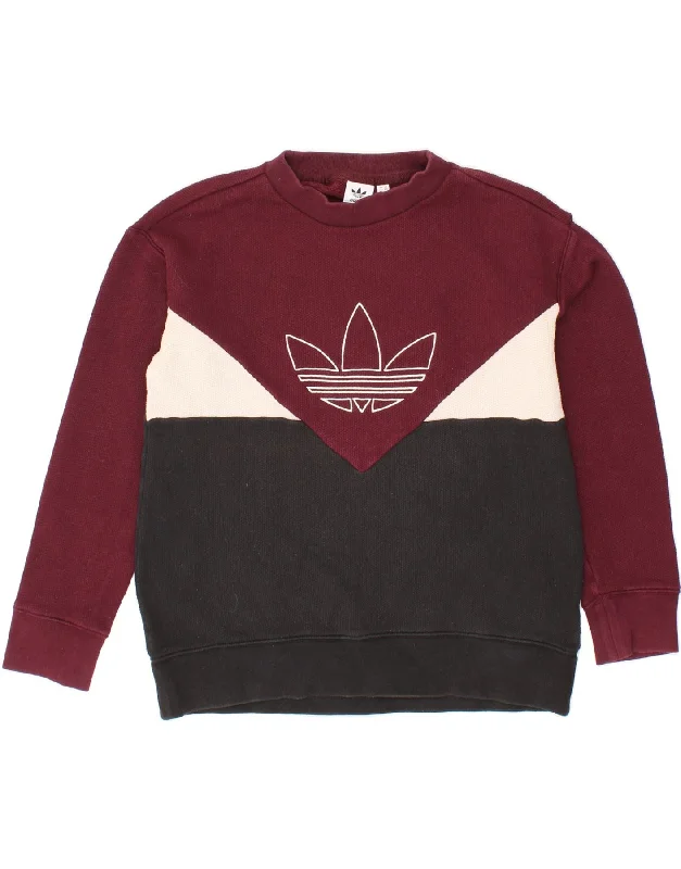 Warehouse Sale ADIDAS Womens Graphic Sweatshirt Jumper UK 6 XS Black Colourblock Cotton Warehouse Sale ADIDAS Womens Graphic Sweatshirt Jumper UK 6 XS Black Colourblock Cotton