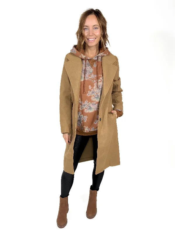Best Deals New York Overcoat- CAMEL