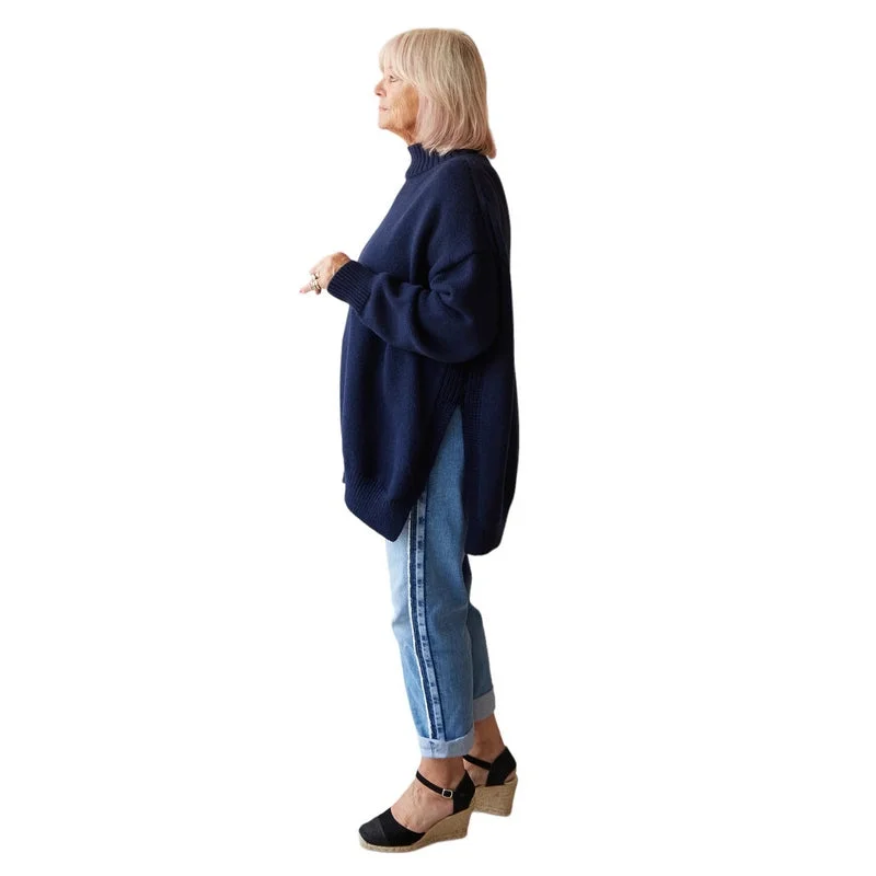 Limited Quantity Maria Jumper in Dark Navy