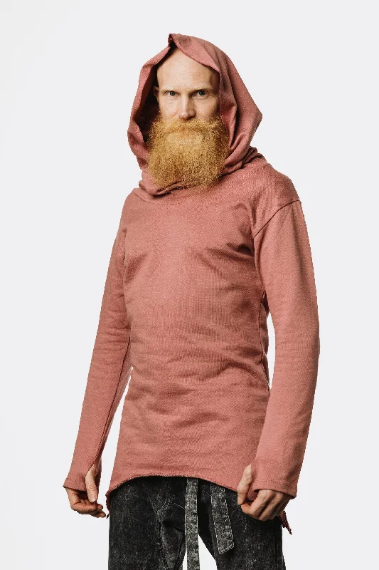 YEAR-End Sale ILTA Warrior - Asymmetric Cowl Neck Cotton Hoodie