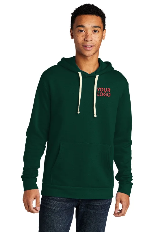 New Markdowns Next Level Unisex Beach Fleece Customized Hoodies, Forest Green