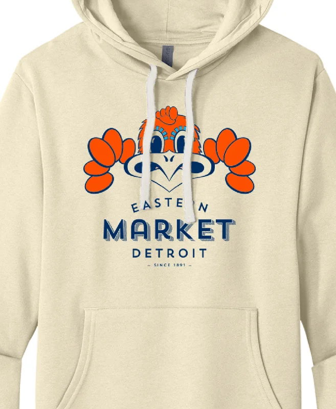 Final Clearance Unisex Natural Eastern Market Hoodie