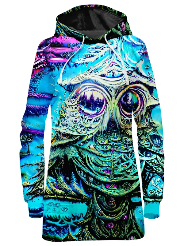 Special Discount Owl Nest Hoodie Dress