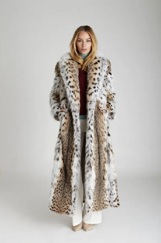 Exclusive Preview Helene American Lynx Fur Coat