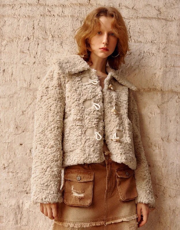 Sale Event Straight Furry Coat
